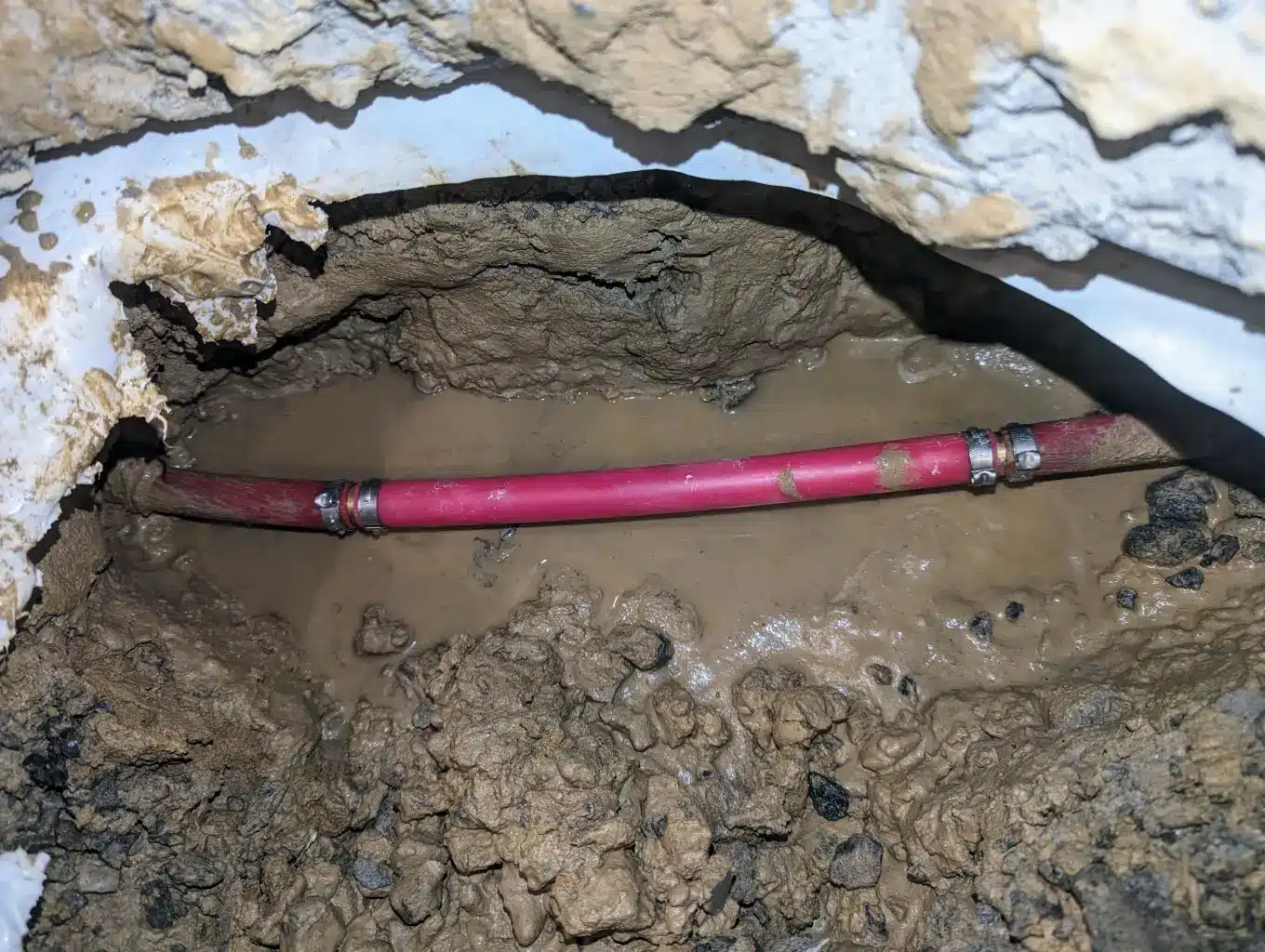 New PEX supply line run for a Metro Atlanta repipe